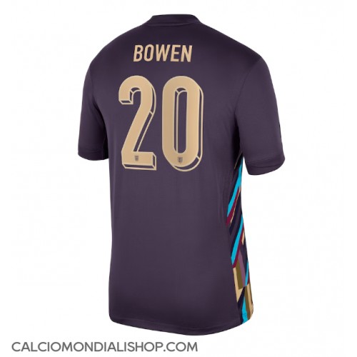 Maglie da calcio Inghilterra Jarrod Bowen #20 Seconda Maglia Europei 2024 Manica Corta